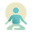 Yoga icon